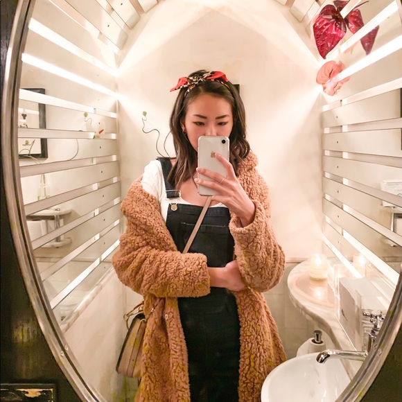 WeWoreWhat High Rise Skinny Overalls - Picture 6 of 7